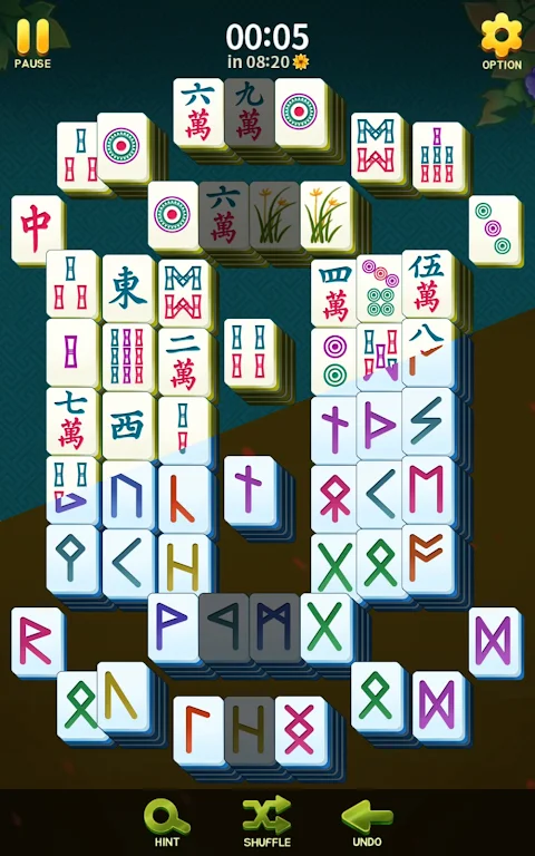 Mahjong Blossom Solitaire