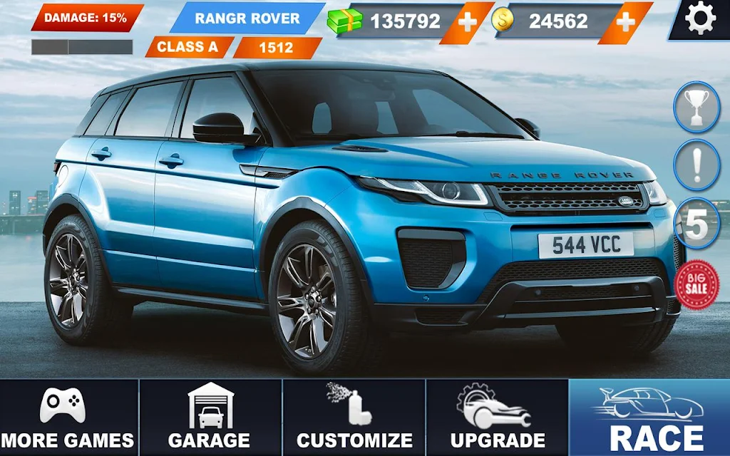 Range Rover City Driving: lx crazy car stunts