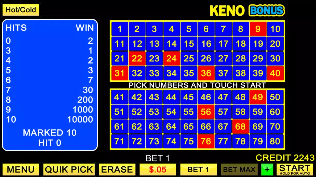 Keno Super Jackpot