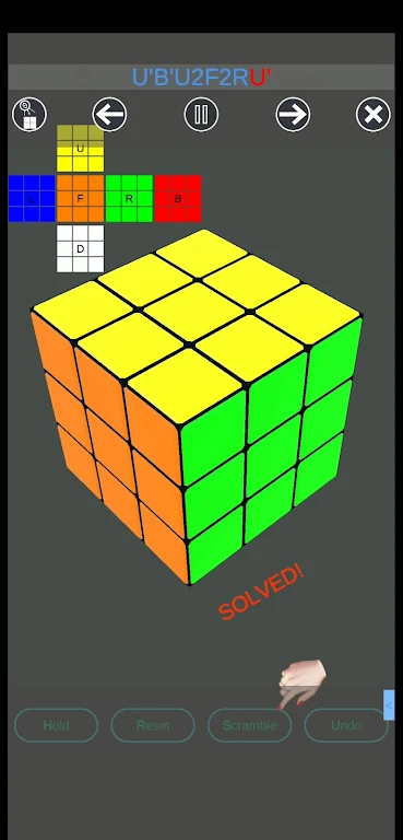 Magic Cube Solver-Cube Scanner