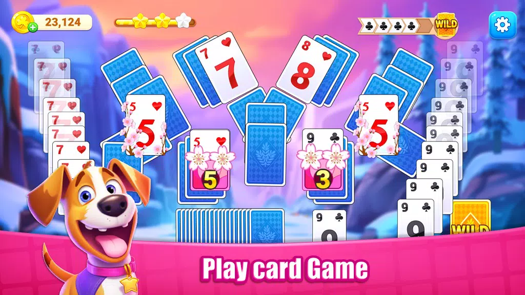 Solitaire TriPeaks 5 in 1