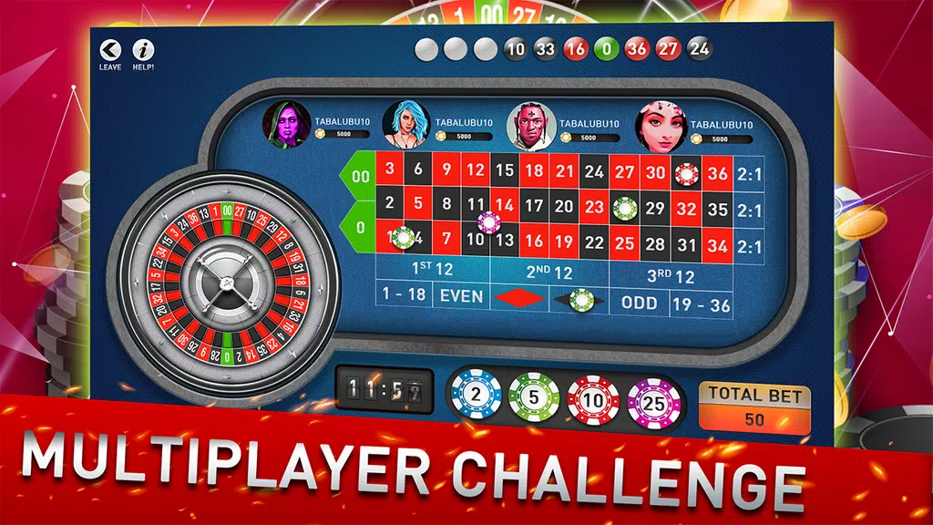 Casino Roulette Online - Multiplayer Casino Game