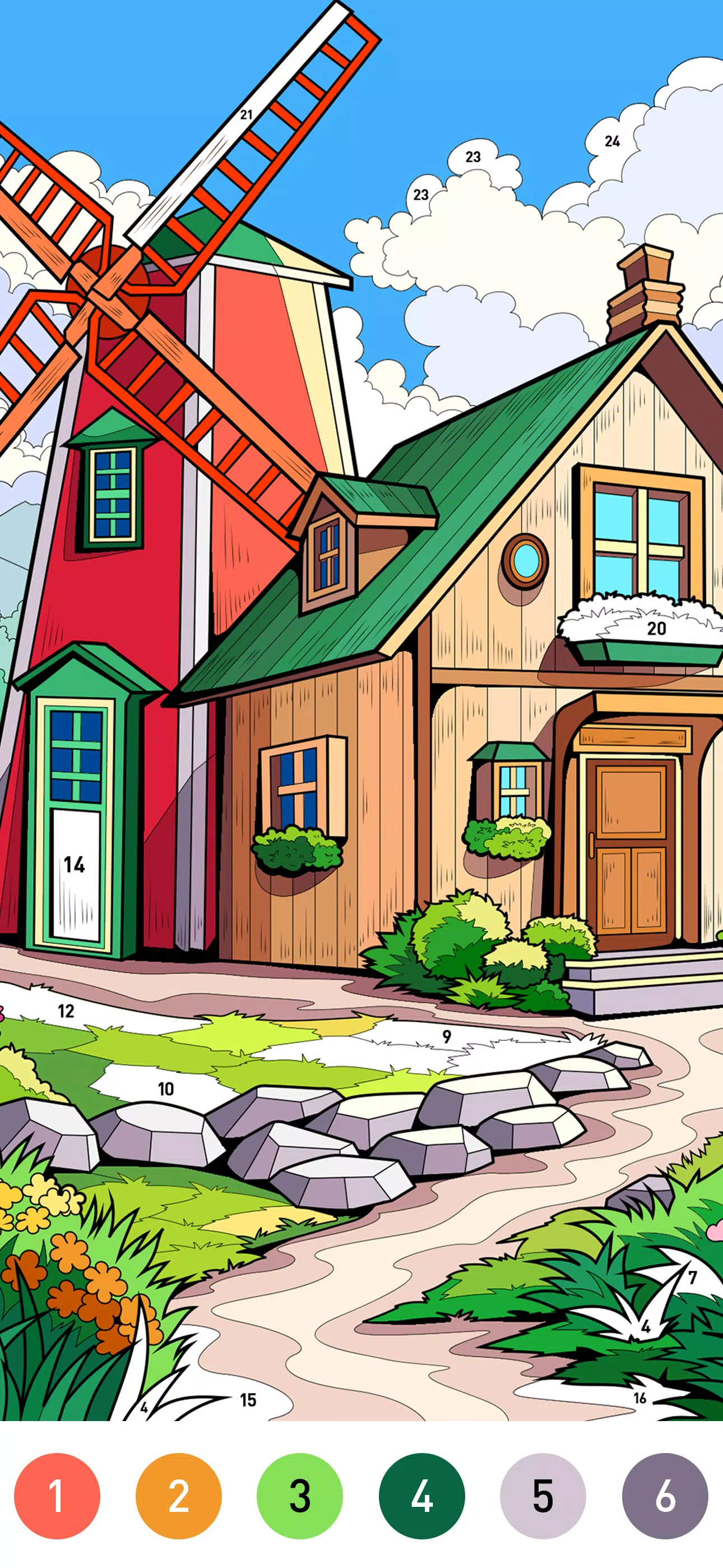 Dream Home Coloring book