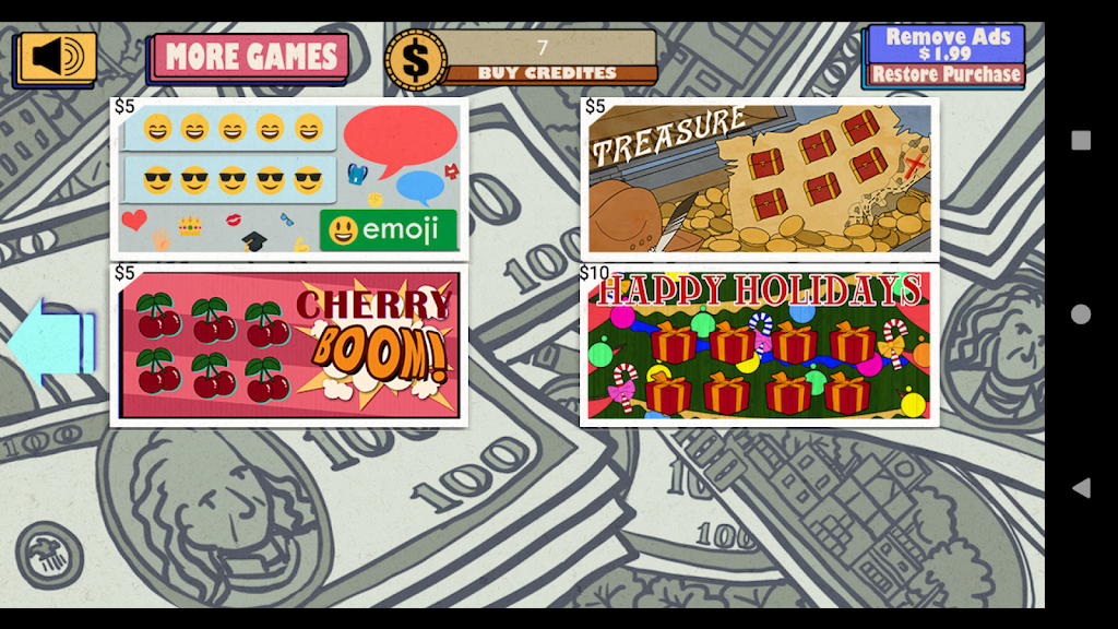 Lucky Lottery 777 Scratch