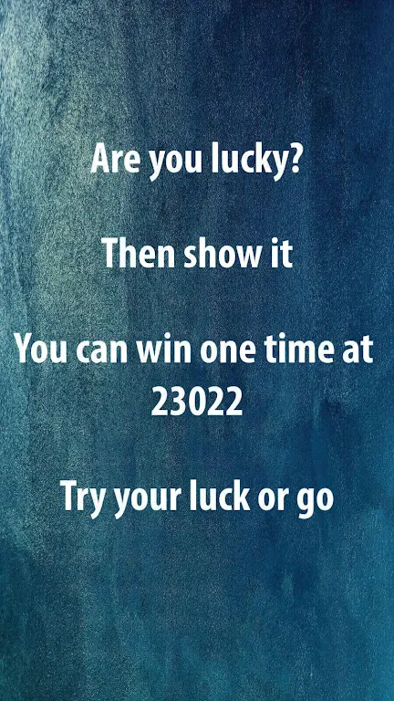 I Feel Lucky