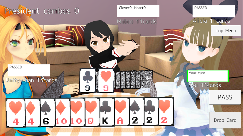 President Card Game