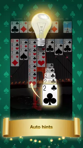 Solitaire Card Game, Classic Spider Solitaire Card