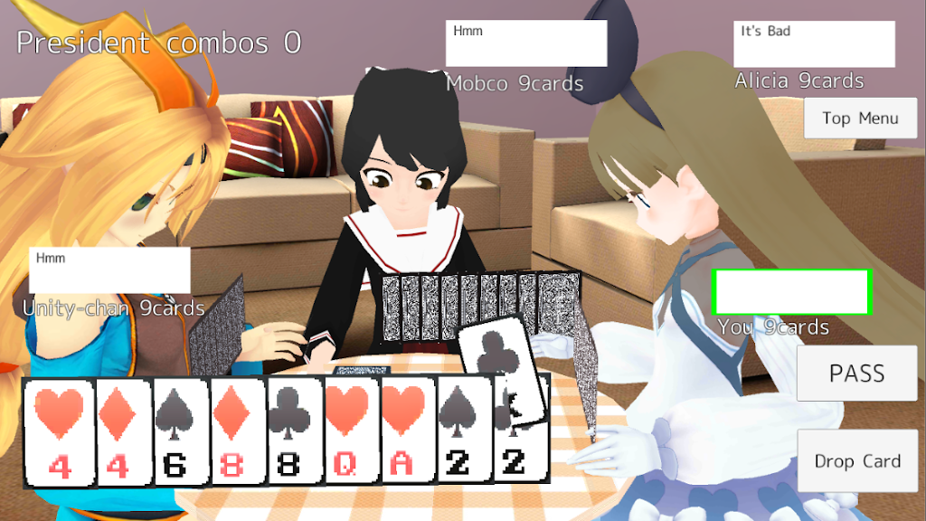 President Card Game
