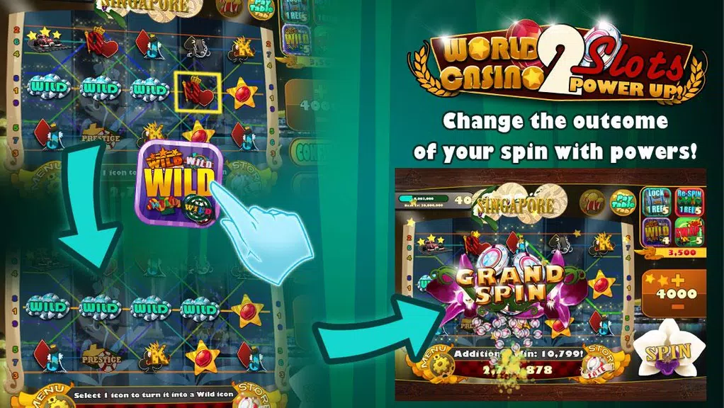 Slots Power Up 2 World Casino