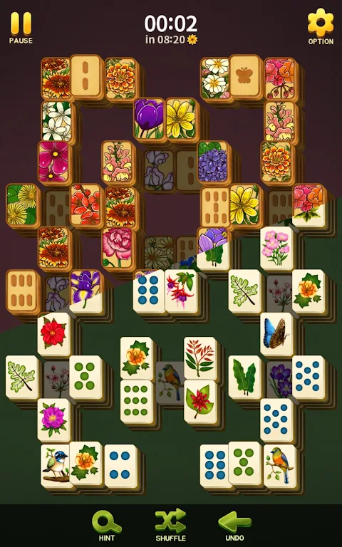 Mahjong Blossom Solitaire
