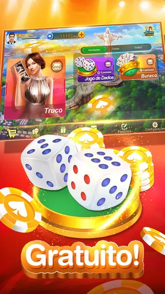 Jogo de dados online - Sic Bo