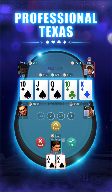 Mr.Poker -Texas Hold&#039;em Poker, PLO, OFC, TeenPatti