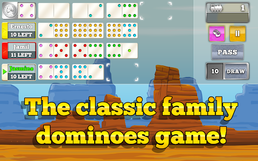 Mexican Train Dominoes Gold