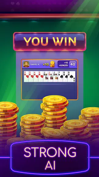 Gin Rummy HD - Offline Gin Rum