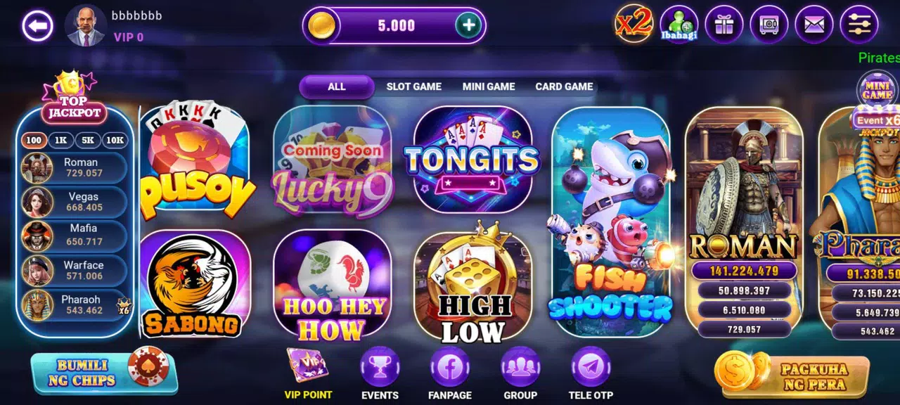 Pusoy 8: Tongits & Lucky Slots