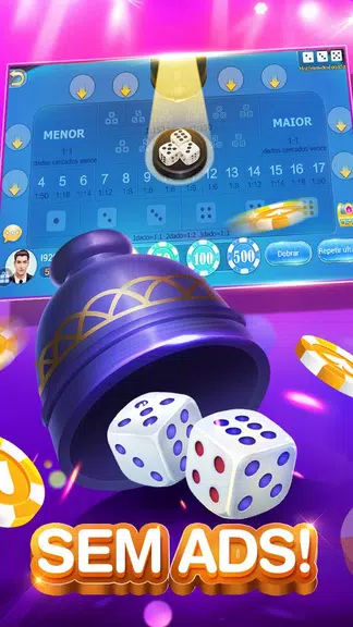 Jogo de dados online - Sic Bo