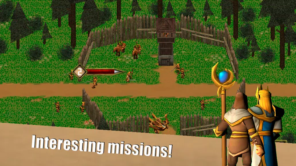 One on one: Siege of castles - Offline strategy