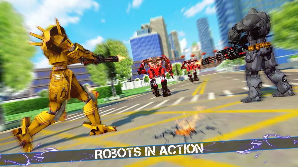 Grand Robot Transform Game
