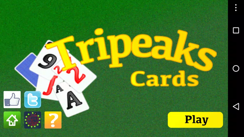 Tripeaks Cards Pyramid
