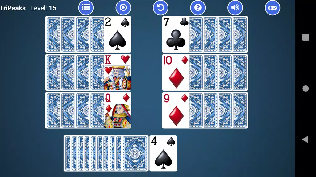 TriPeaks Solitaire X