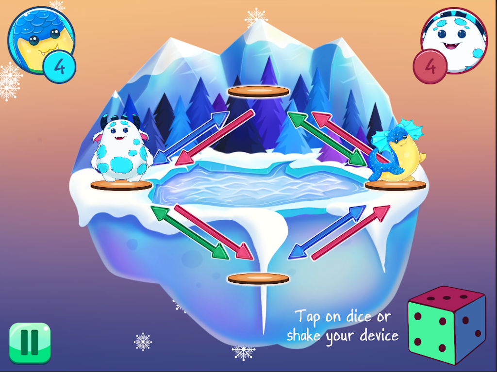 Monster Dice Paradise: Free Board Games Puzzle