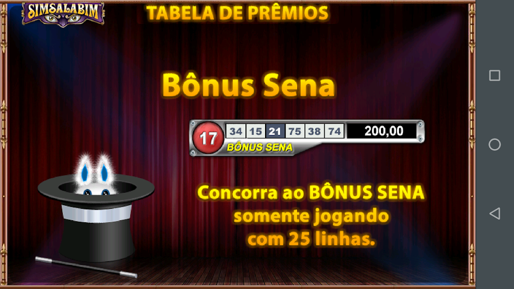 Simsalabim Caça Níquel Slot