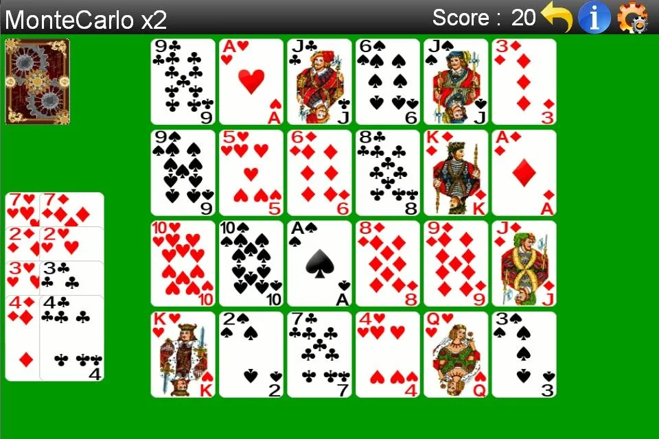Monte Carlo Solitaire