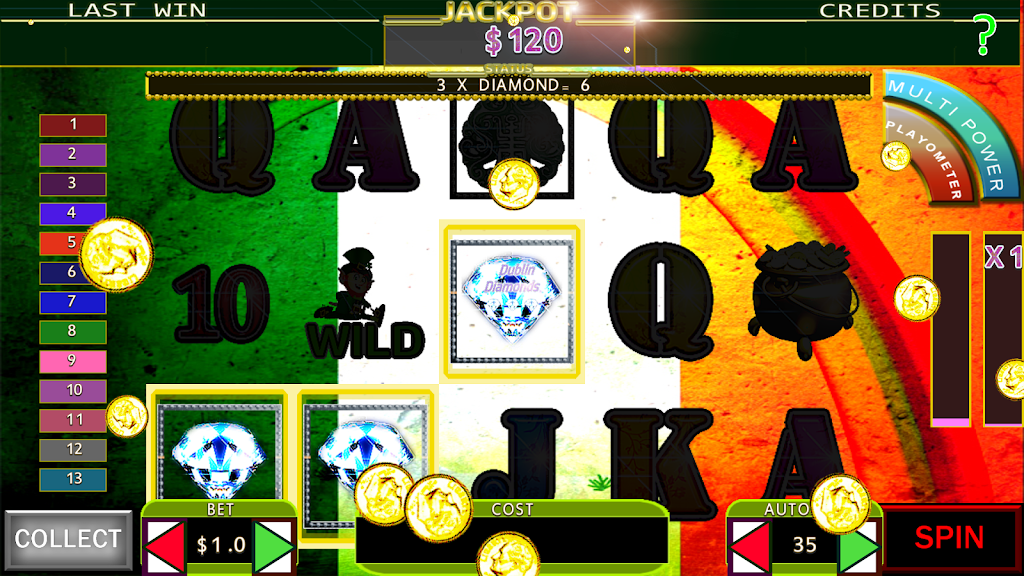 Dublin Diamonds Irish Slots