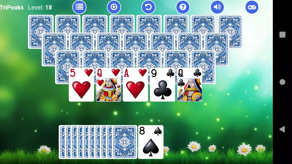 TriPeaks Solitaire X