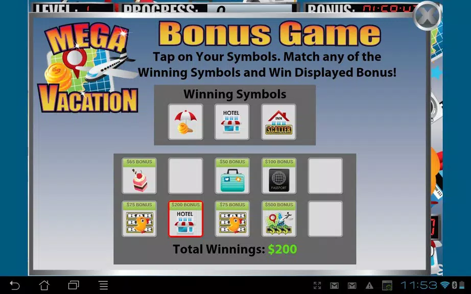 Mega Vacation Slot Machine