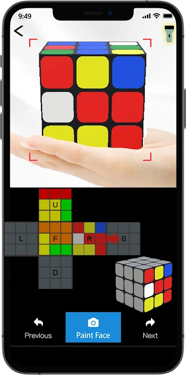 Magic Cube Solver-Cube Scanner