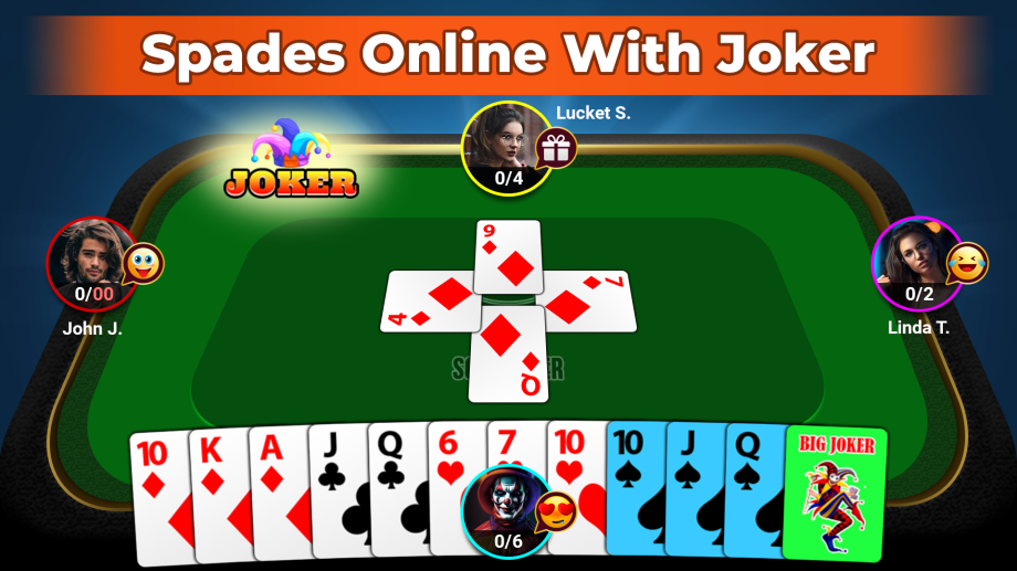 Spades: card game online