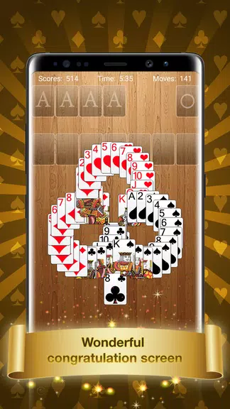 Solitaire Card Game, Classic Spider Solitaire Card
