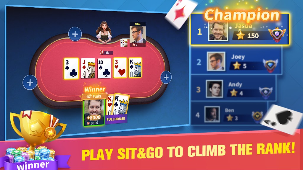 PokerGlory – Free Texas Hold&#039;em
