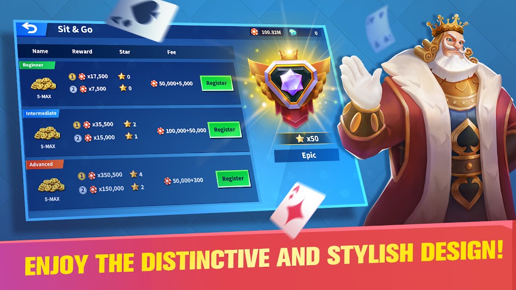 PokerGlory – Free Texas Hold&#039;em