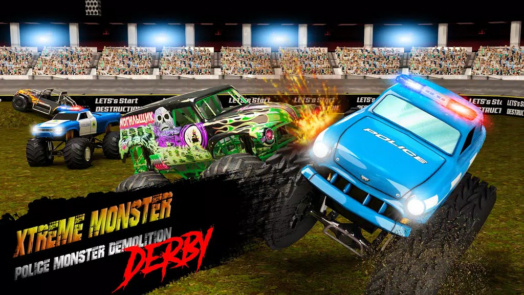 US Police Monster Truck Crash