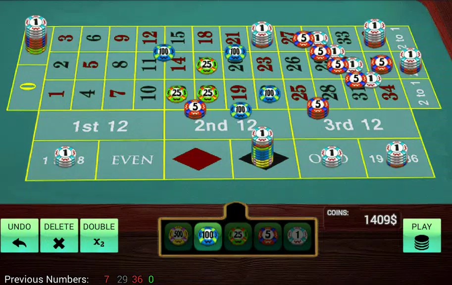 American Roulette Simulator