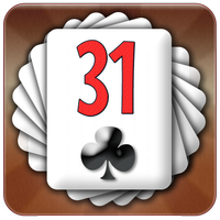 Thirty one - 31 card game.