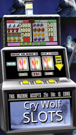 3D Cry Wolf Slots
