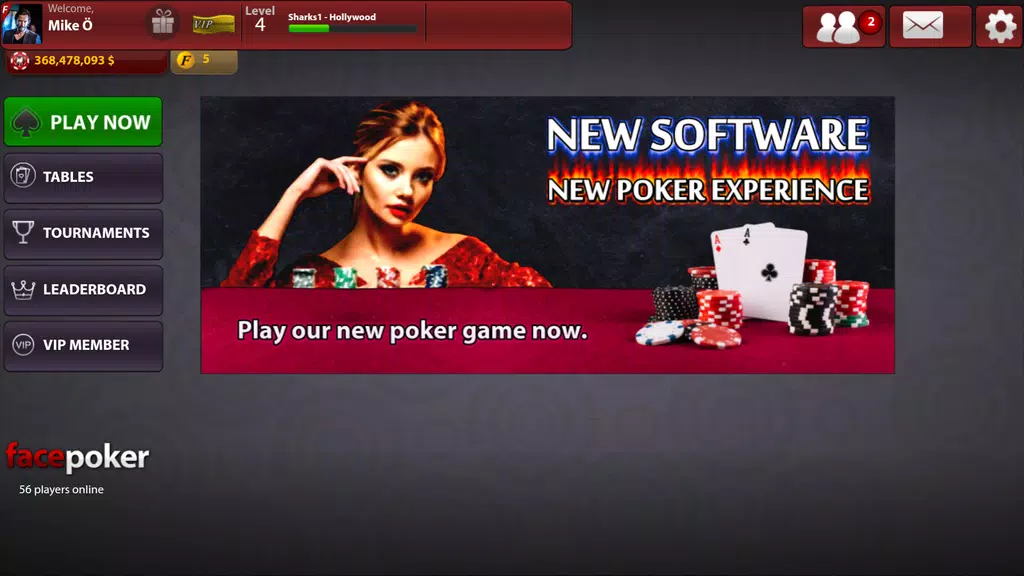 FacePoker Texas Holdem Poker