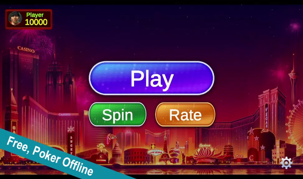 Poker Offline: Texas with Girl