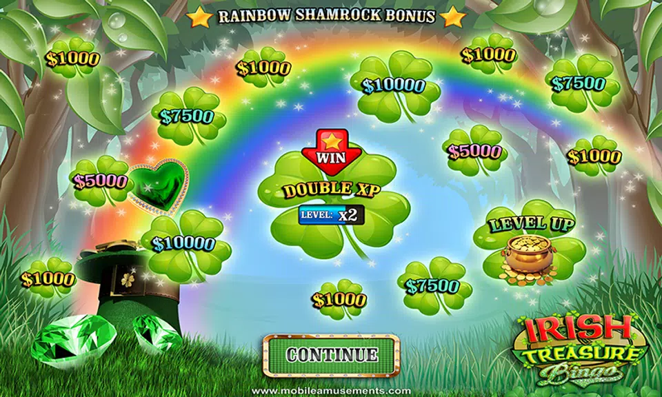 Irish Treasure Bingo