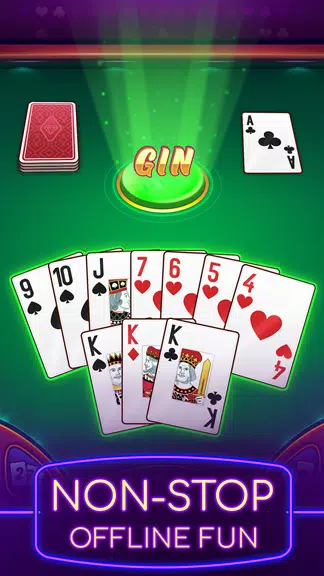 Gin Rummy HD - Offline Gin Rum