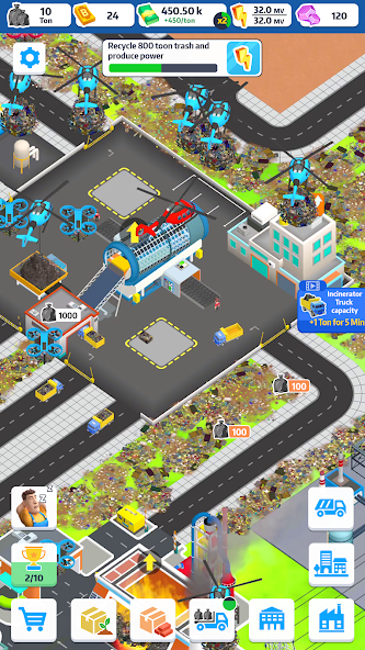 Trash Tycoon Idle business