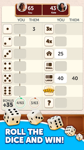 Dice Yatzy - Classic Fun Game