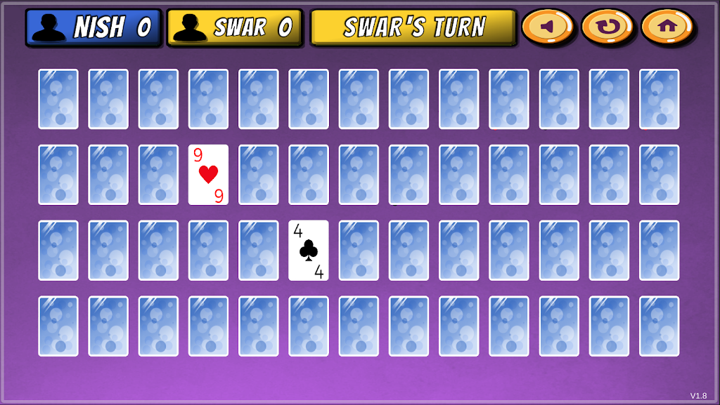 Match Cards Memory Game