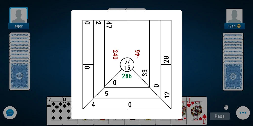 Preferans: Online Card Game