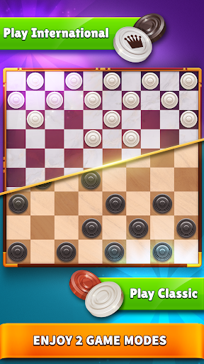 Checkers Clash - Draughts Game