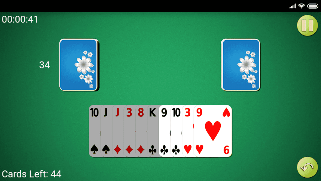 One-handed Solitaire
