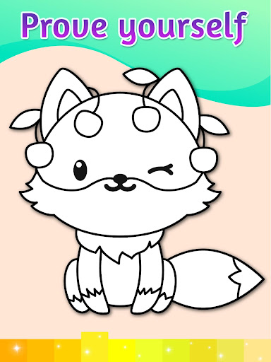 Coloring Pages Kids Games with Animation Effects